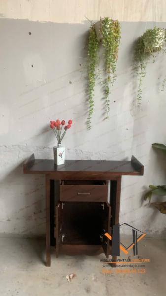 Tủ gỗ trang trí vintage 11-05-25 - Hình mô tả 2