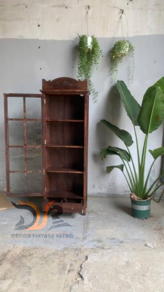Tủ gỗ trang trí vintage 13-04-25 - Hình mô tả 2