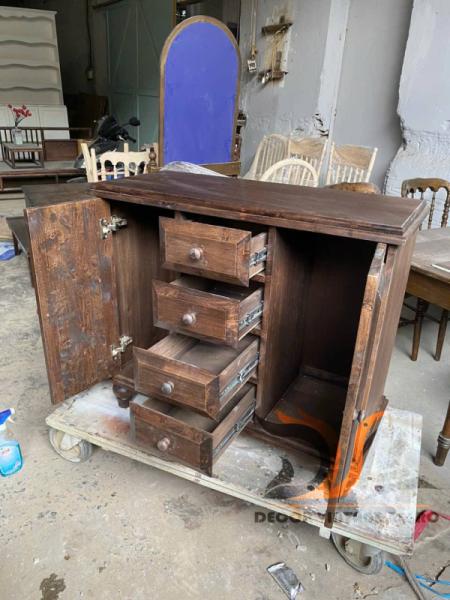 Tủ gỗ trang trí vintage 45-01-25 - Hình mô tả 2