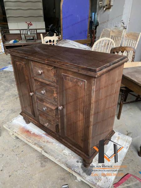 Tủ gỗ trang trí vintage 45-01-25 - Hình mô tả 2