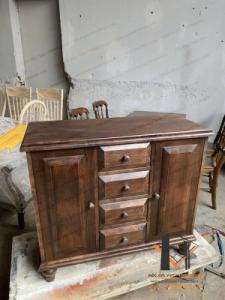 Tủ gỗ trang trí vintage 45-01-25