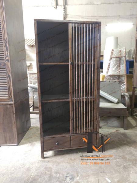 Tủ gỗ vintage 13-01-25 - Hình mô tả 1