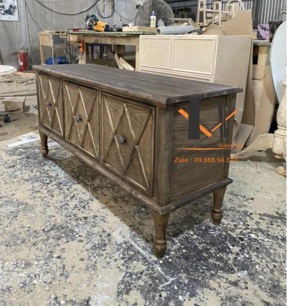 Tủ gỗ vintage TG 03-05-24 - Hình mô tả 1