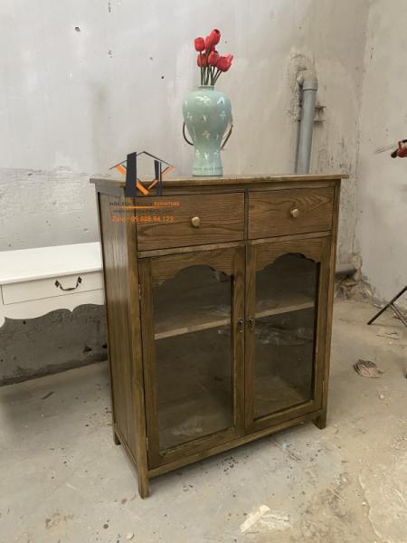 Tủ gỗ vintage TG 03-09-23 - Hình mô tả 1