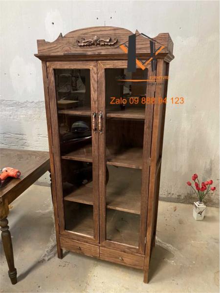 Tủ gỗ vintage TG 07-02-23 - Hình mô tả 2
