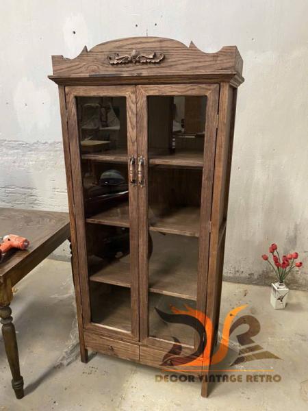 Tủ gỗ vintage TG 07-02-23 - Hình mô tả 2