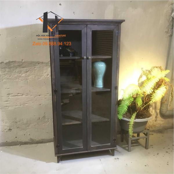 Tủ gỗ vintage TG 08-02-23 - Hình mô tả 1