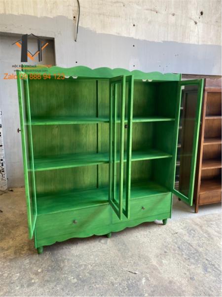 Tủ gỗ vintage TG 13-02-23 - Hình mô tả 2