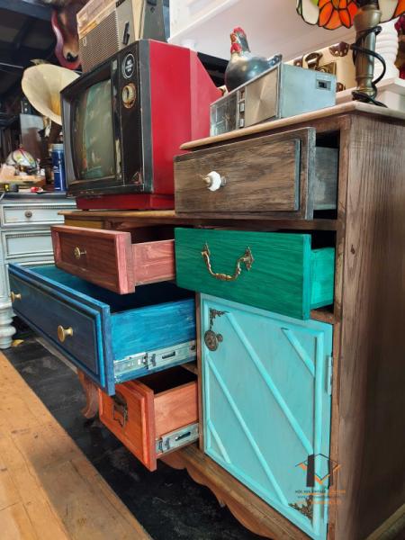 Tủ gỗ vintage TG 19-09-23 - Hình mô tả 3