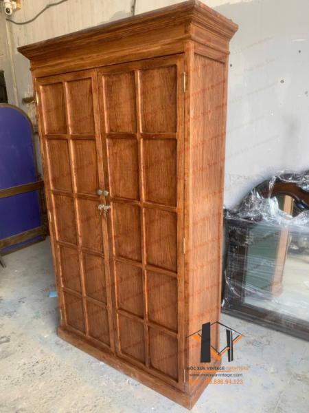 Tủ gỗ Vintage TG 54-01-25 - Hình mô tả 1