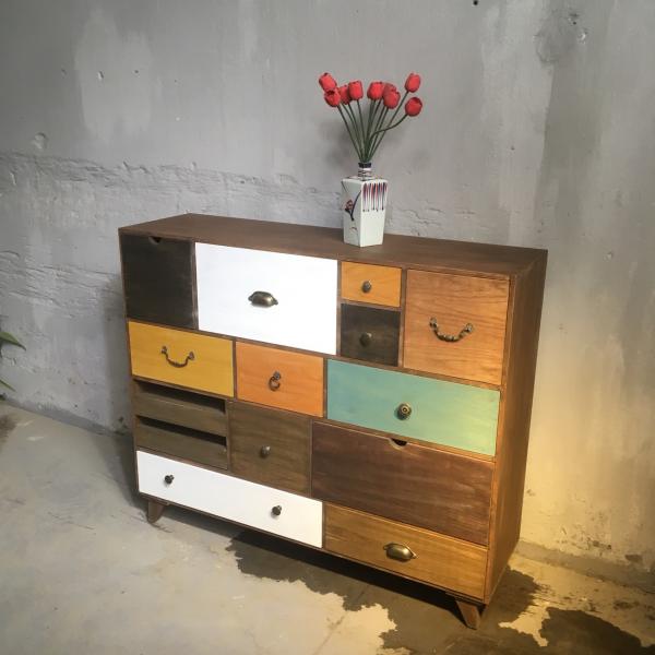 Tủ gỗ vintage TG04-09-22 - Hình mô tả 3