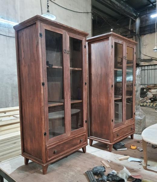 Tủ gỗ vintage TG23-07-22 - Hình mô tả 1