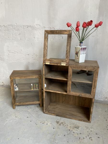 Tủ gỗ vintage TG26-07-22 - Hình mô tả 2