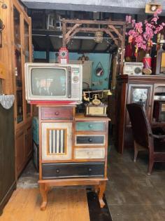 Tủ gỗ vintage TG35-06-22