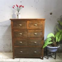 Tủ gỗ vintage  TG4-08-22