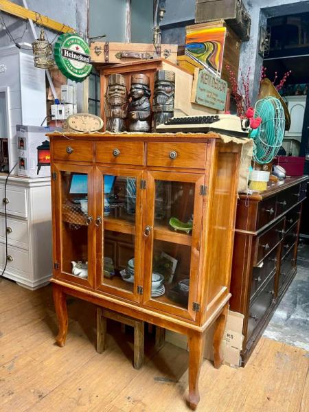 Tủ gỗ vintage TG67-07-22 - Hình mô tả 1