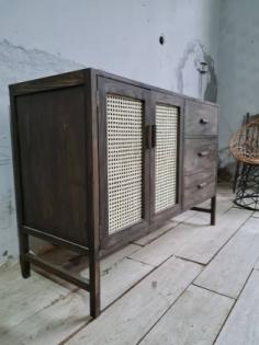 Tủ gỗ vintage TG69-07-22