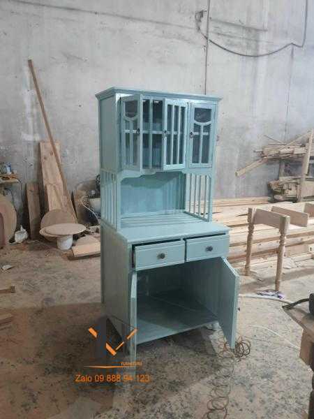 Tủ gỗ Xanh  TG46-07-22 - Hình mô tả 2
