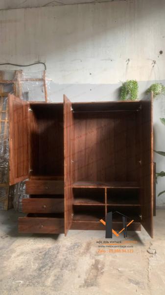 Tủ quần áo lưới mấy vintage 20-04-25 - Hình mô tả 2