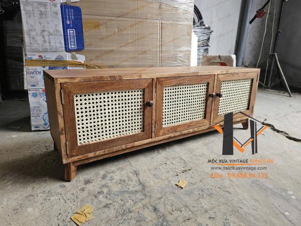Tủ tivi phong cách vintage 55-01-25 - Hình mô tả 1